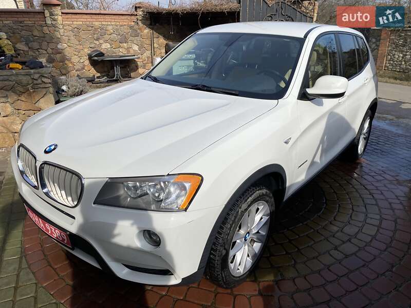 Позашляховик / Кросовер BMW X3 2013 в Луцьку