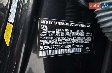 Внедорожник / Кроссовер BMW X3 2016 в 