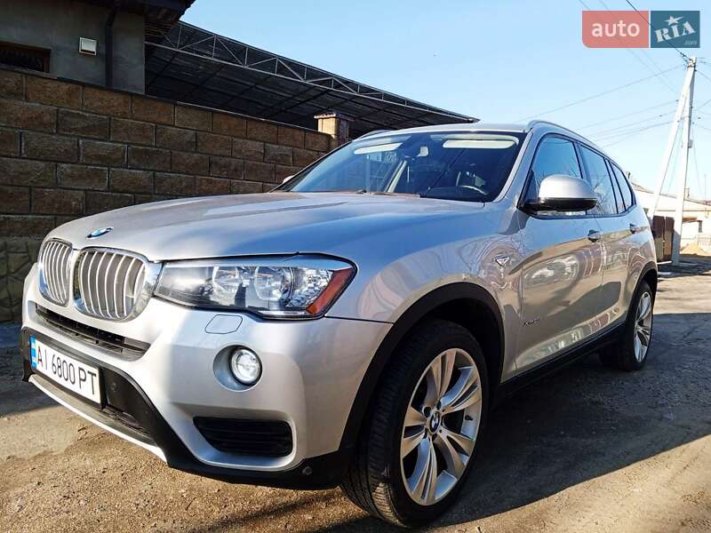 Внедорожник / Кроссовер BMW X3 2016 в 