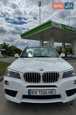 Внедорожник / Кроссовер BMW X3 2012 в Каменец-Подольском