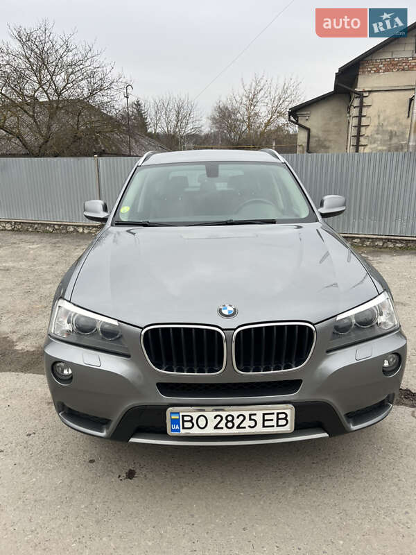 Внедорожник / Кроссовер BMW X3 2012 в Тернополе