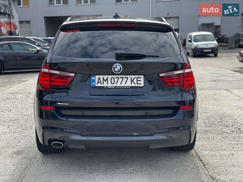 Позашляховик / Кросовер BMW X3 2012 в Житомирі