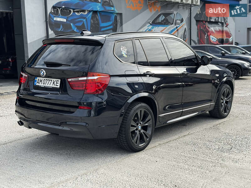 Позашляховик / Кросовер BMW X3 2012 в Житомирі