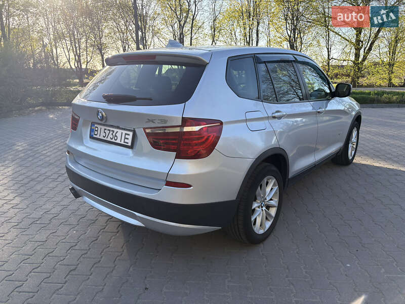 Внедорожник / Кроссовер BMW X3 2013 в Миргороде