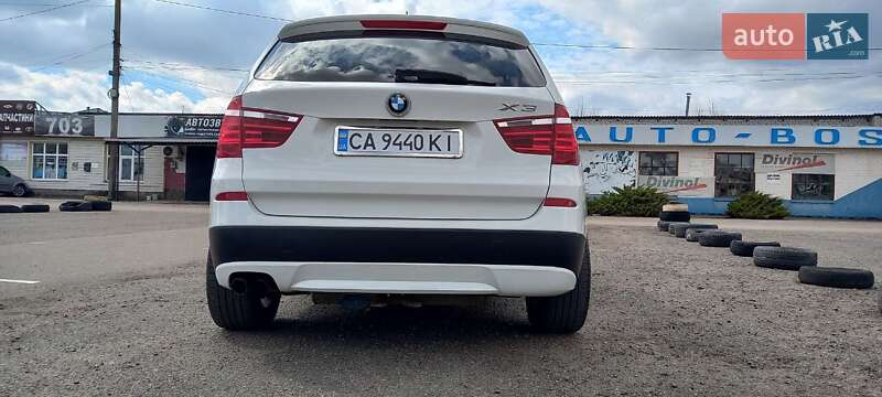 Внедорожник / Кроссовер BMW X3 2012 в Черкассах
