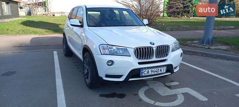 Внедорожник / Кроссовер BMW X3 2012 в Черкассах