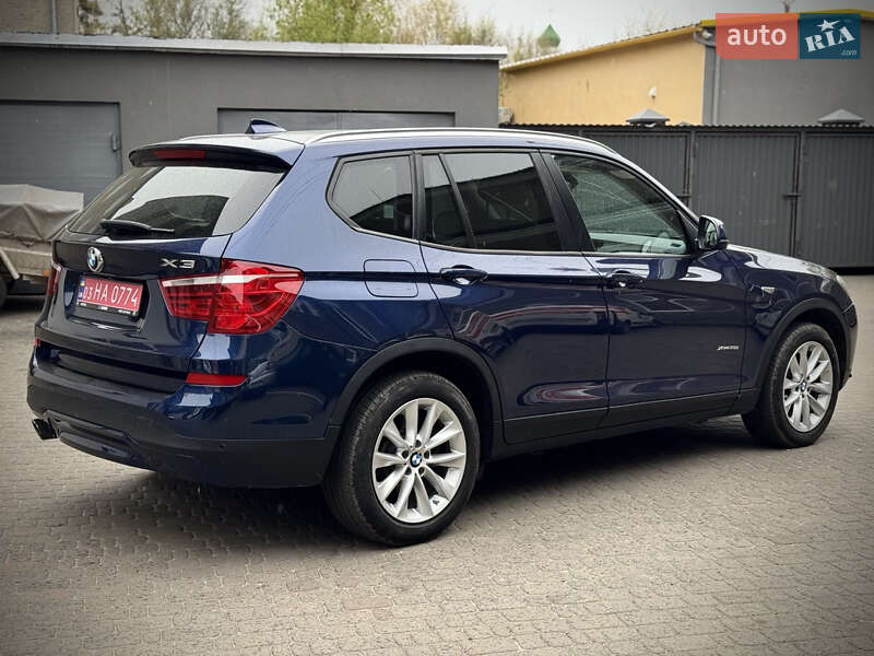 Внедорожник / Кроссовер BMW X3 2016 в Киеве
