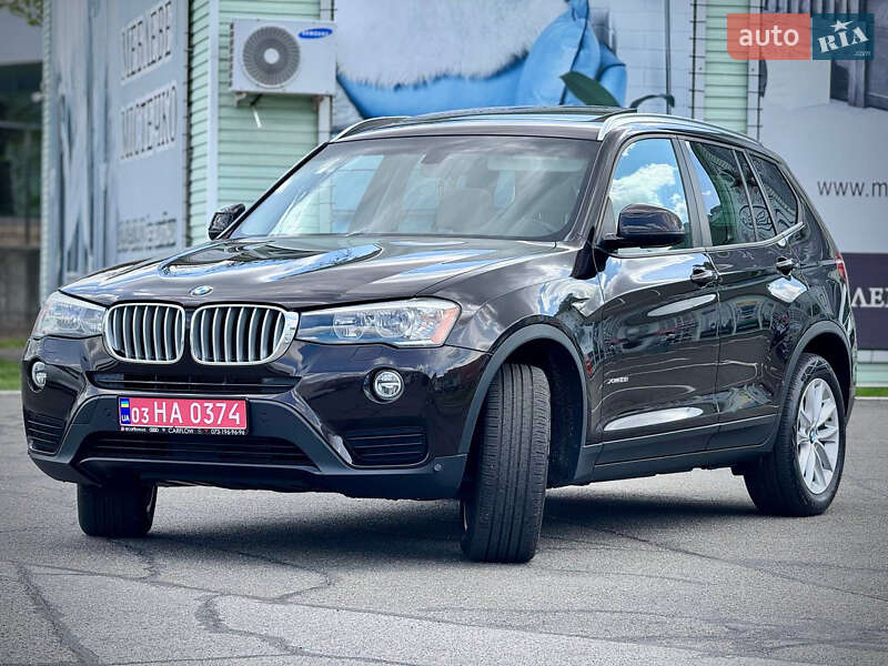 Внедорожник / Кроссовер BMW X3 2016 в Киеве