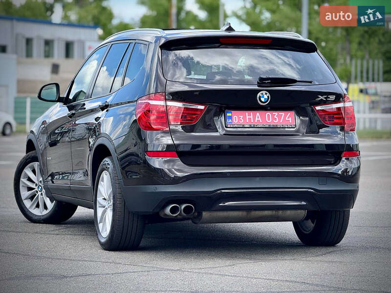 Внедорожник / Кроссовер BMW X3 2016 в Киеве