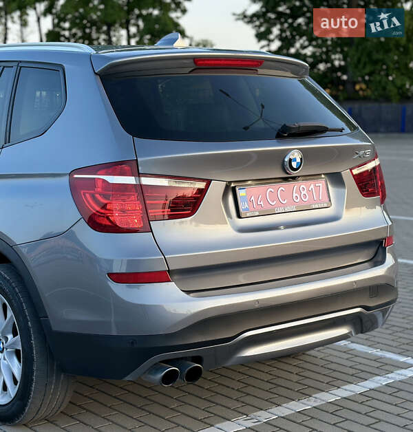Позашляховик / Кросовер BMW X3 2016 в Тернополі