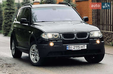 Внедорожник / Кроссовер BMW X3 2004 в Полтаве
