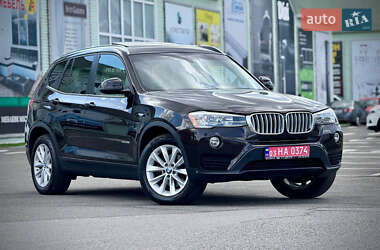 Внедорожник / Кроссовер BMW X3 2016 в 