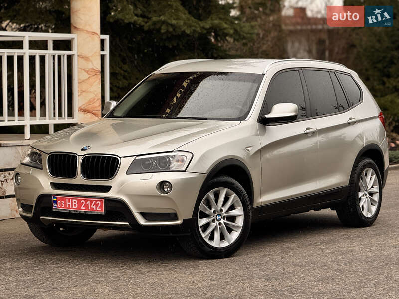 Внедорожник / Кроссовер BMW X3 2012 в 