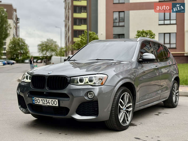 Внедорожник / Кроссовер BMW X3 2014 в 