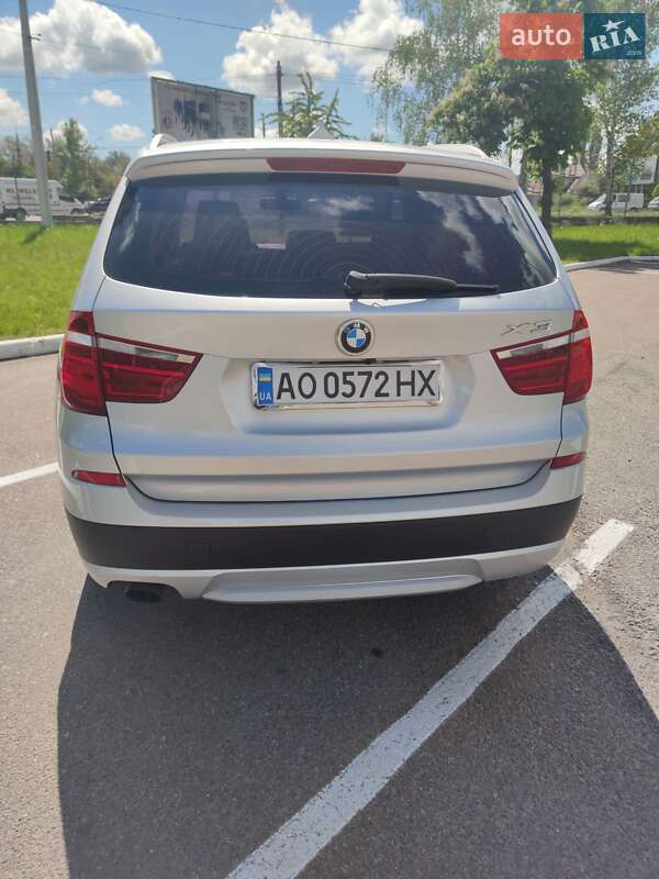 Позашляховик / Кросовер BMW X3 2011 в Житомирі