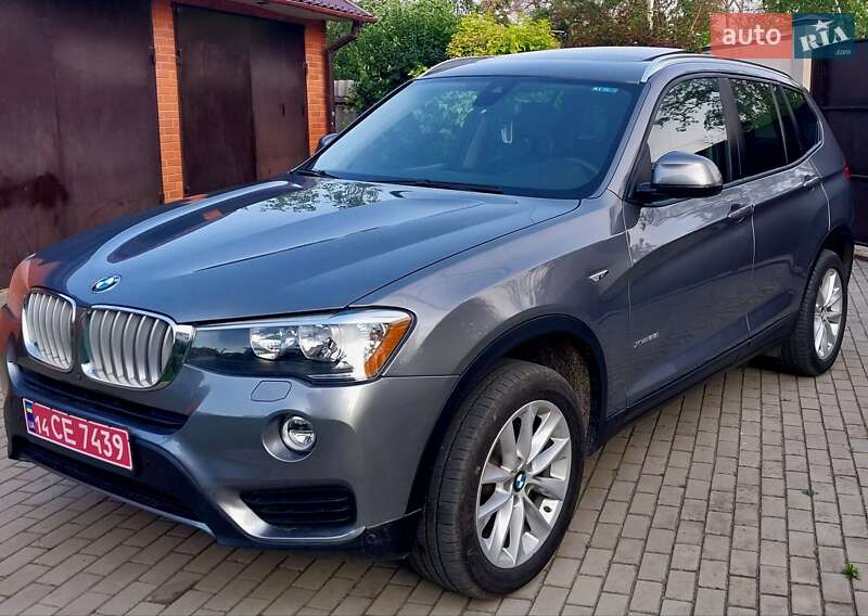 Позашляховик / Кросовер BMW X3 2017 в 