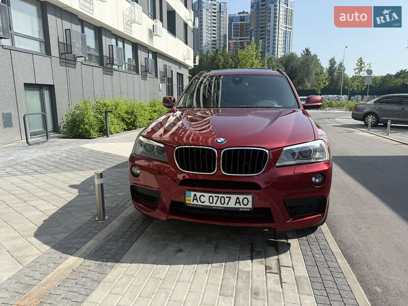 Внедорожник / Кроссовер BMW X3 2012 в Киеве