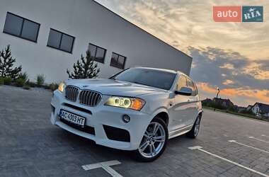 Позашляховик / Кросовер BMW X3 2013 в Луцьку