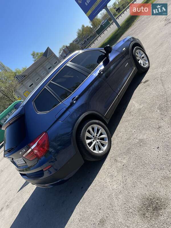 Внедорожник / Кроссовер BMW X3 2012 в Днепре