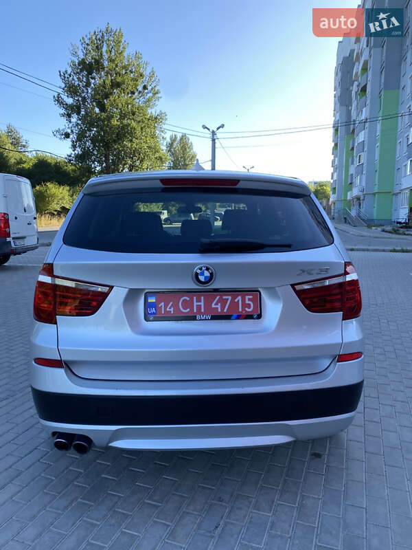 Внедорожник / Кроссовер BMW X3 2014 в Львове