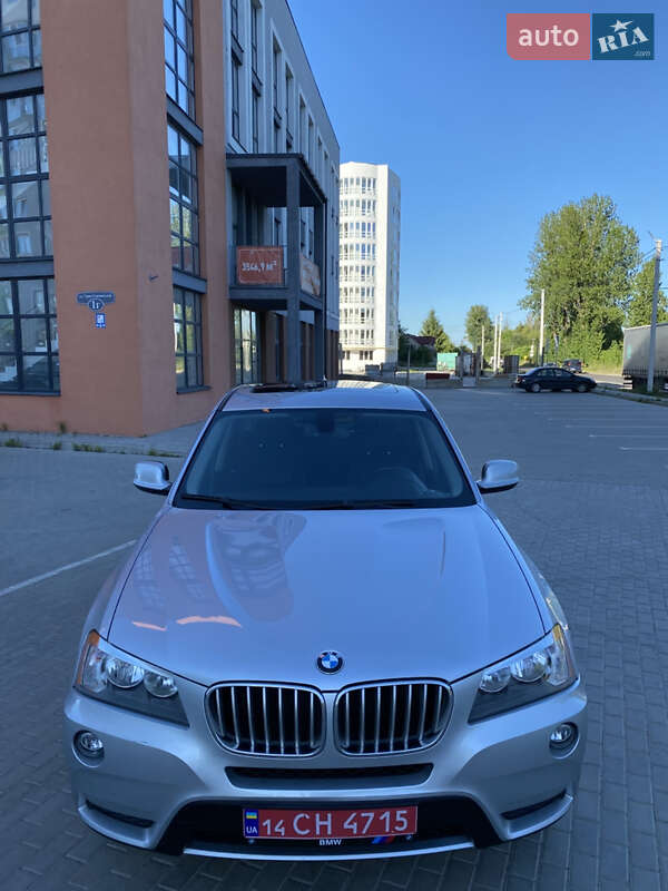 Внедорожник / Кроссовер BMW X3 2014 в Львове