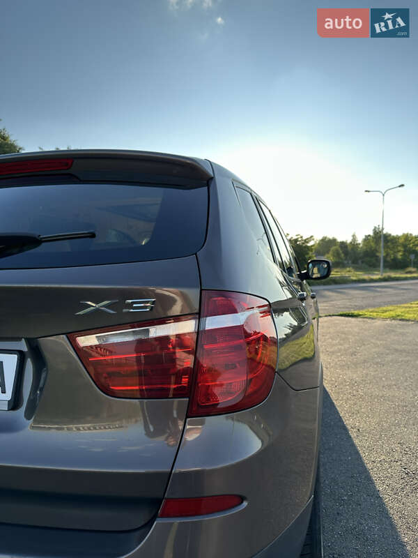 Внедорожник / Кроссовер BMW X3 2012 в Львове