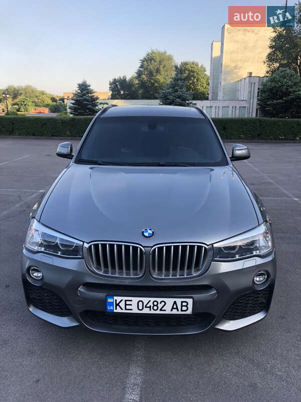 Внедорожник / Кроссовер BMW X3 2016 в Каменском