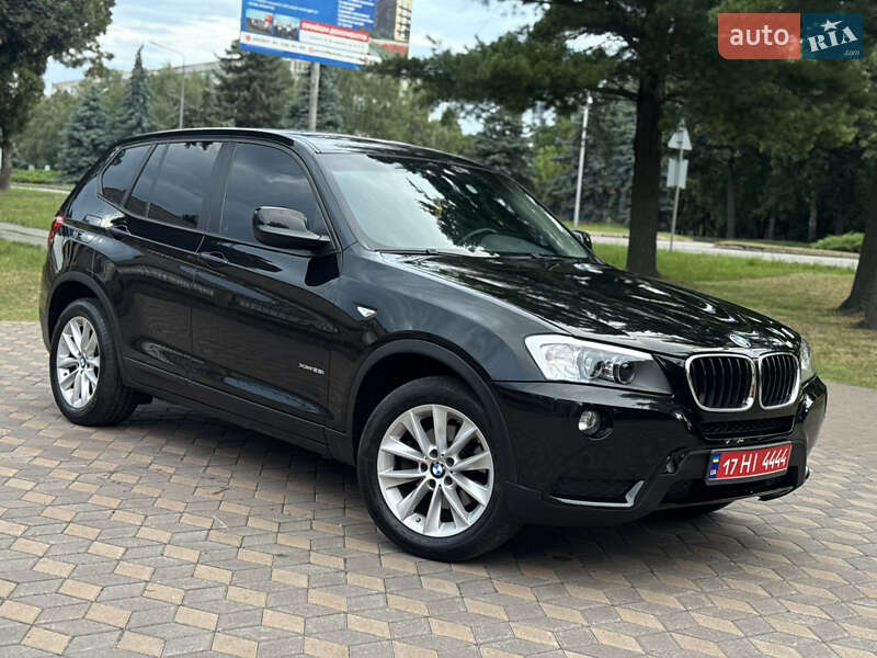 Внедорожник / Кроссовер BMW X3 2013 в Лубнах