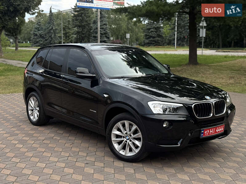 Внедорожник / Кроссовер BMW X3 2013 в Лубнах