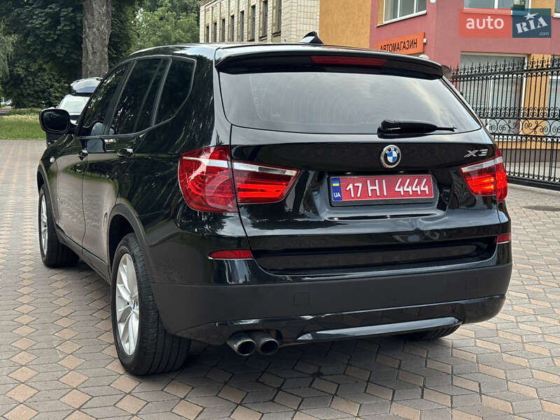 Внедорожник / Кроссовер BMW X3 2013 в Лубнах