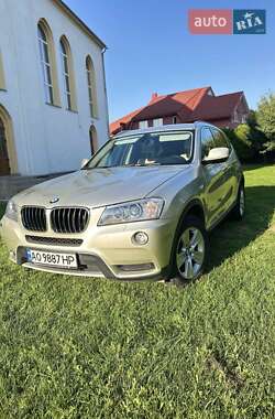 Внедорожник / Кроссовер BMW X3 2011 в Тересве