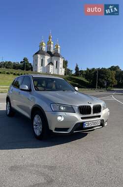 Внедорожник / Кроссовер BMW X3 2012 в Чернигове