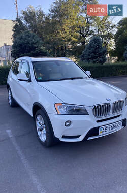 Внедорожник / Кроссовер BMW X3 2012 в Каменском