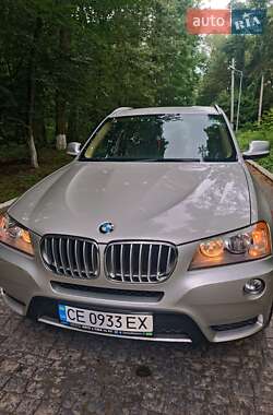 Внедорожник / Кроссовер BMW X3 2012 в Черновцах