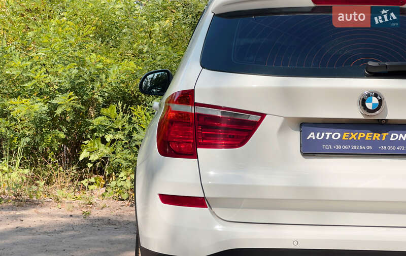 Внедорожник / Кроссовер BMW X3 2016 в Днепре