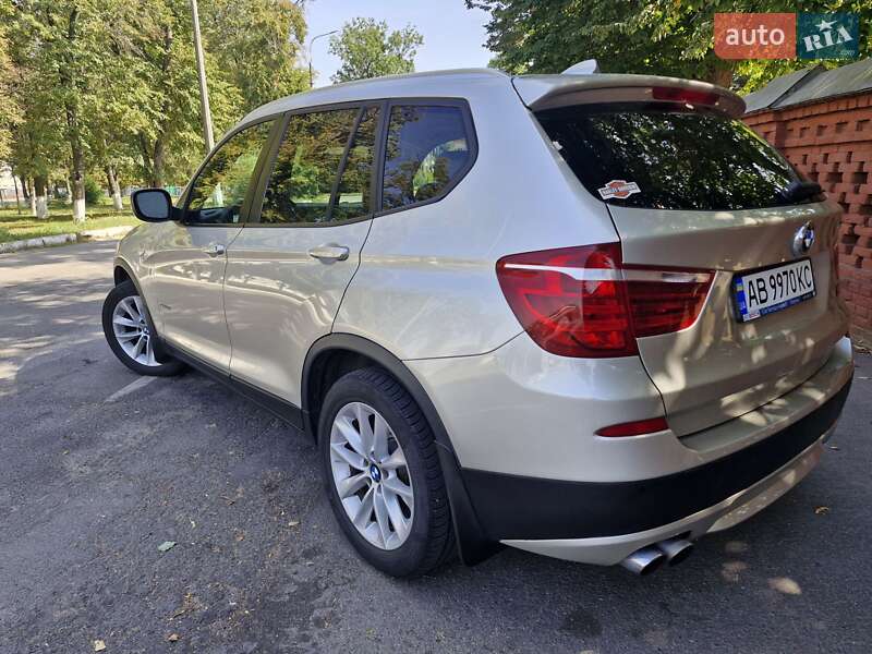 Внедорожник / Кроссовер BMW X3 2012 в Виннице