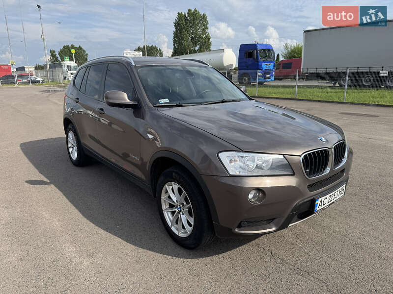 Внедорожник / Кроссовер BMW X3 2011 в Ковеле