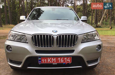 Внедорожник / Кроссовер BMW X3 2012 в Чернигове