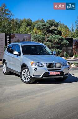 Внедорожник / Кроссовер BMW X3 2012 в Львове