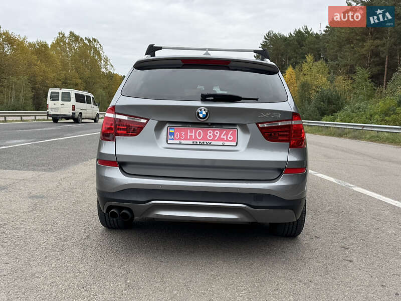 Внедорожник / Кроссовер BMW X3 2015 в Ковеле