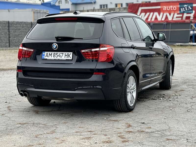 Позашляховик / Кросовер BMW X3 2014 в Житомирі