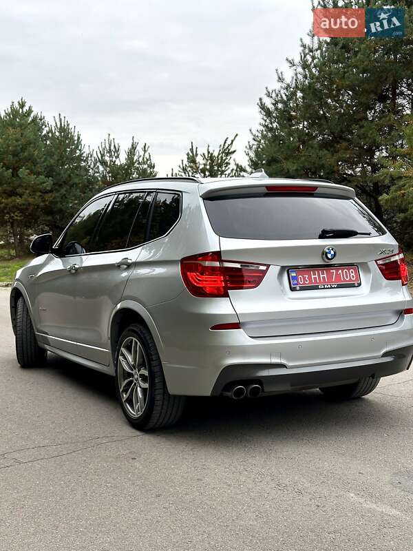 Внедорожник / Кроссовер BMW X3 2015 в Днепре