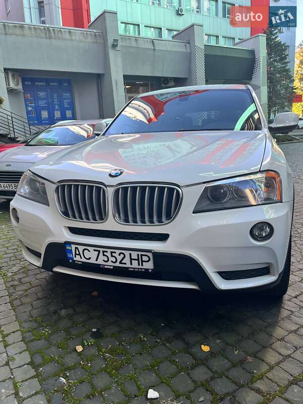 Внедорожник / Кроссовер BMW X3 2012 в Львове