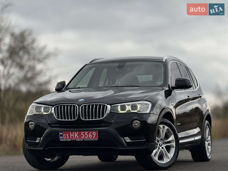 Внедорожник / Кроссовер BMW X3 2016 в Дрогобыче
