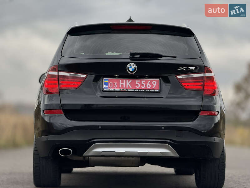 Внедорожник / Кроссовер BMW X3 2016 в Дрогобыче