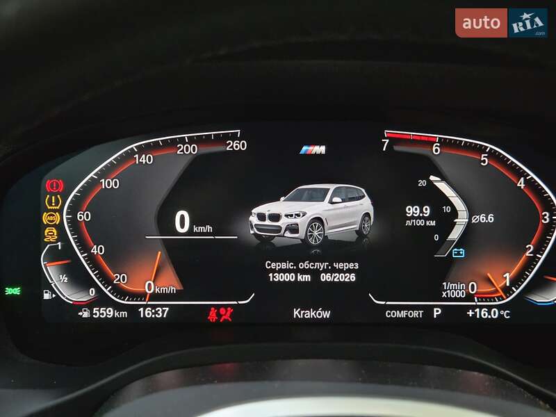 Внедорожник / Кроссовер BMW X3 2020 в Львове фото 13 Внедорожник / Кроссовер BMW X3 2020 в Львове