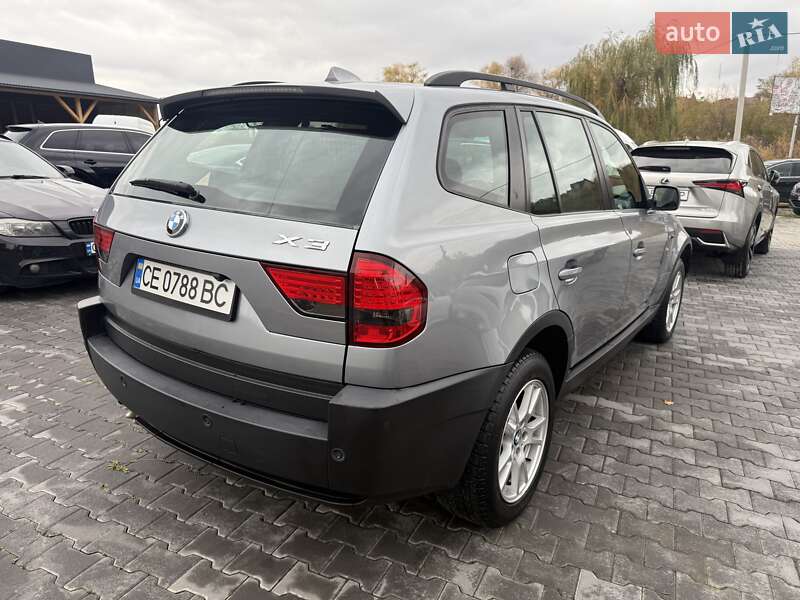 Внедорожник / Кроссовер BMW X3 2004 в Черновцах