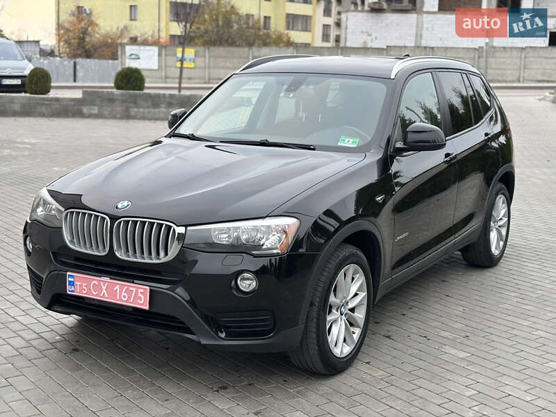 Внедорожник / Кроссовер BMW X3 2016 в Ровно