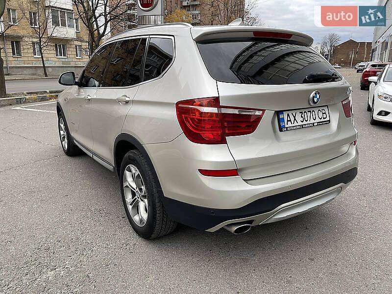Внедорожник / Кроссовер BMW X3 2014 в Каменском