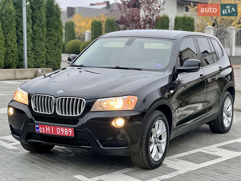 Внедорожник / Кроссовер BMW X3 2013 в Ровно